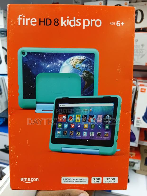 New Amazon Fire HD 8 Kids Pro 32 GB Black - thumbnail 4