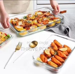 3 in 1 Borosilicate Baking Glass Ware Set