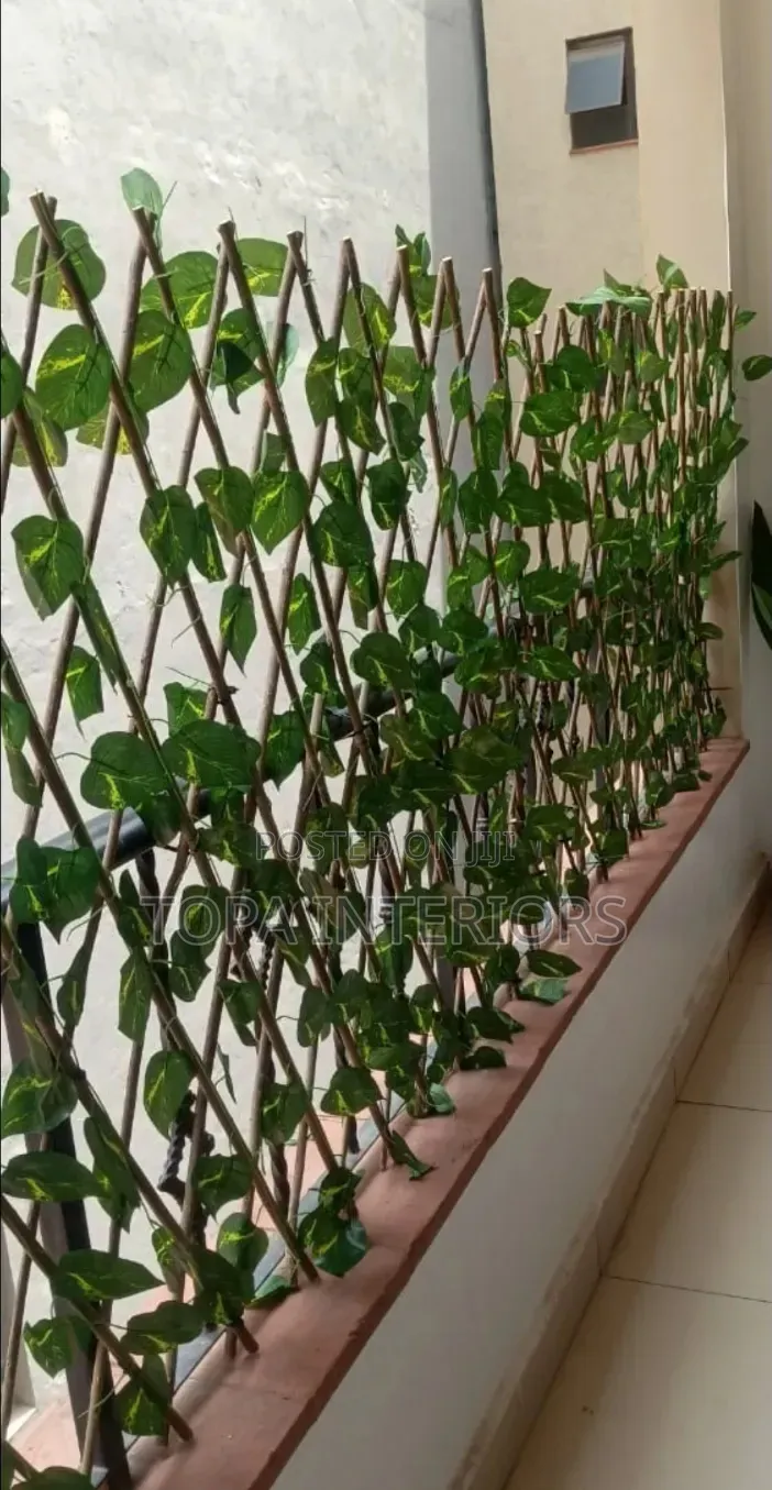 Wooden Mesh Artificial Balcony Privacy Fence for Kids Safety