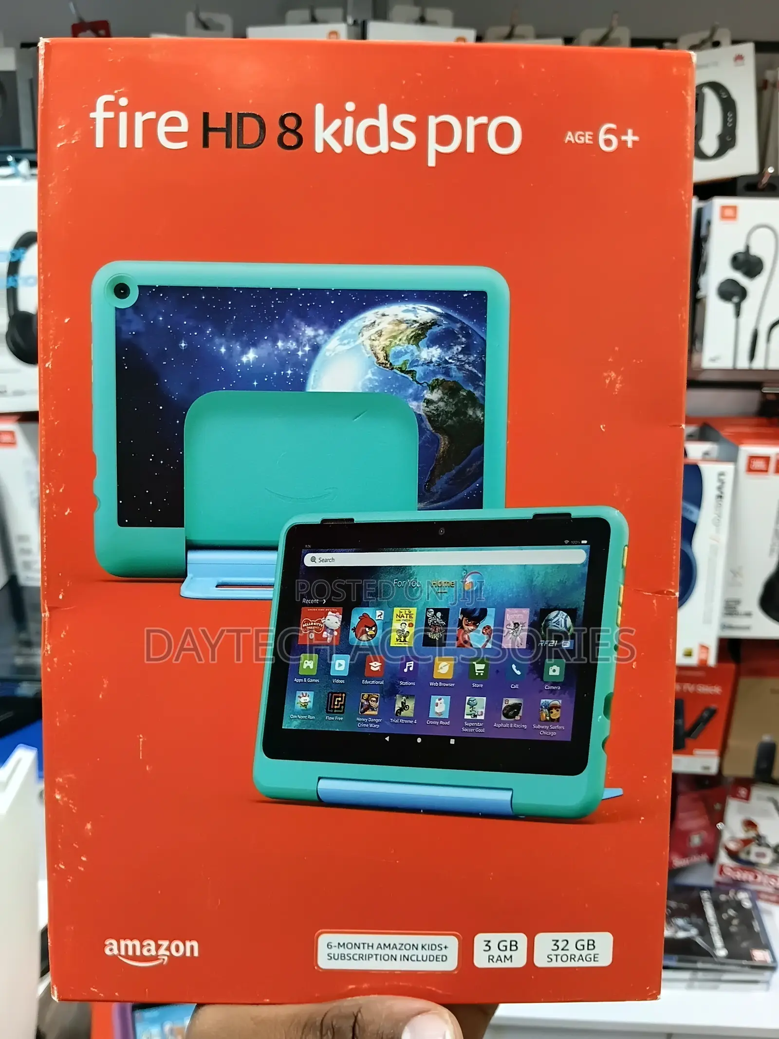 New Amazon Fire HD 8 (2022) 32 GB Black
