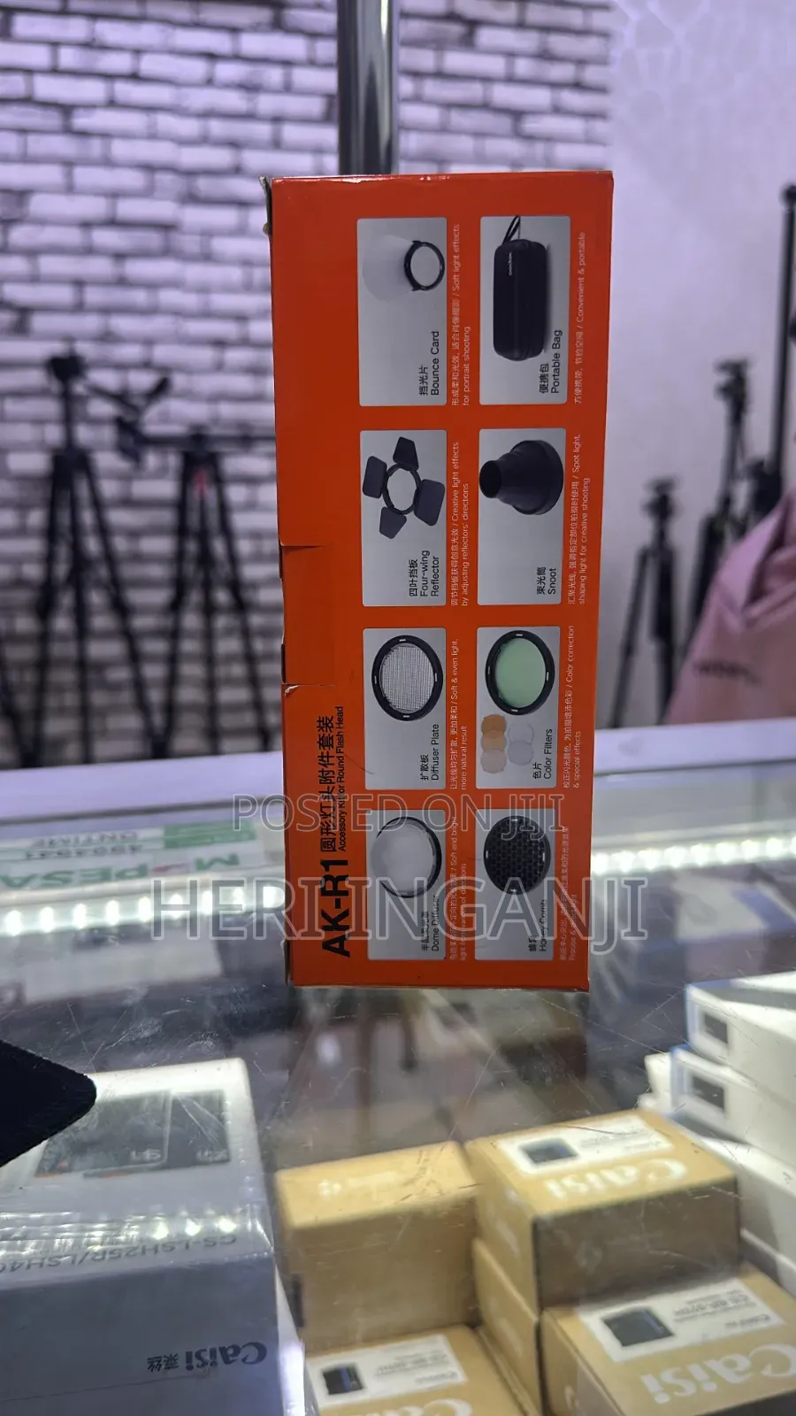 Godox Ak-R1 Accessory Kit for Round Head Speedlites and H200r
