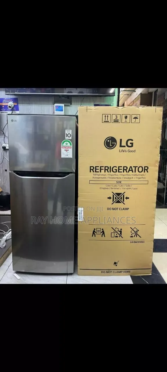 Lg No Frost Refrigerator 234 Litres Double Door Refrigerator Silver