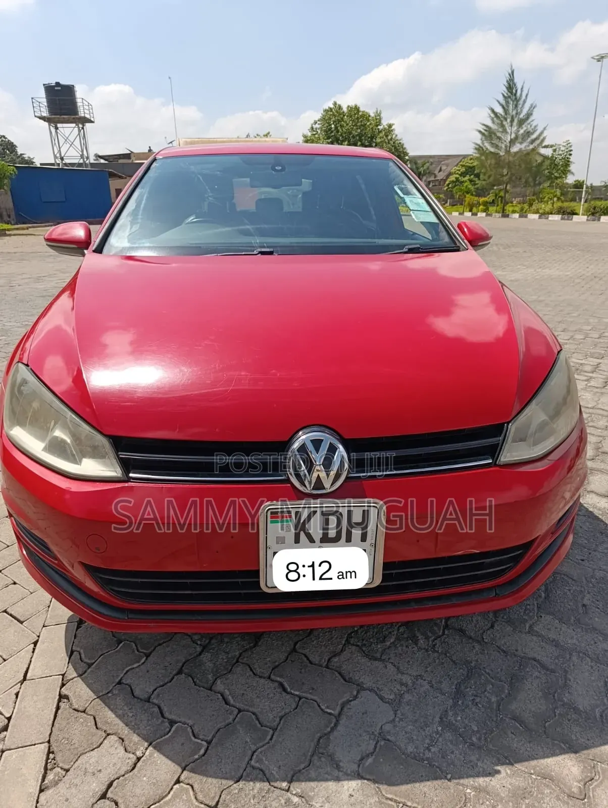 Volkswagen Golf 2015 Red