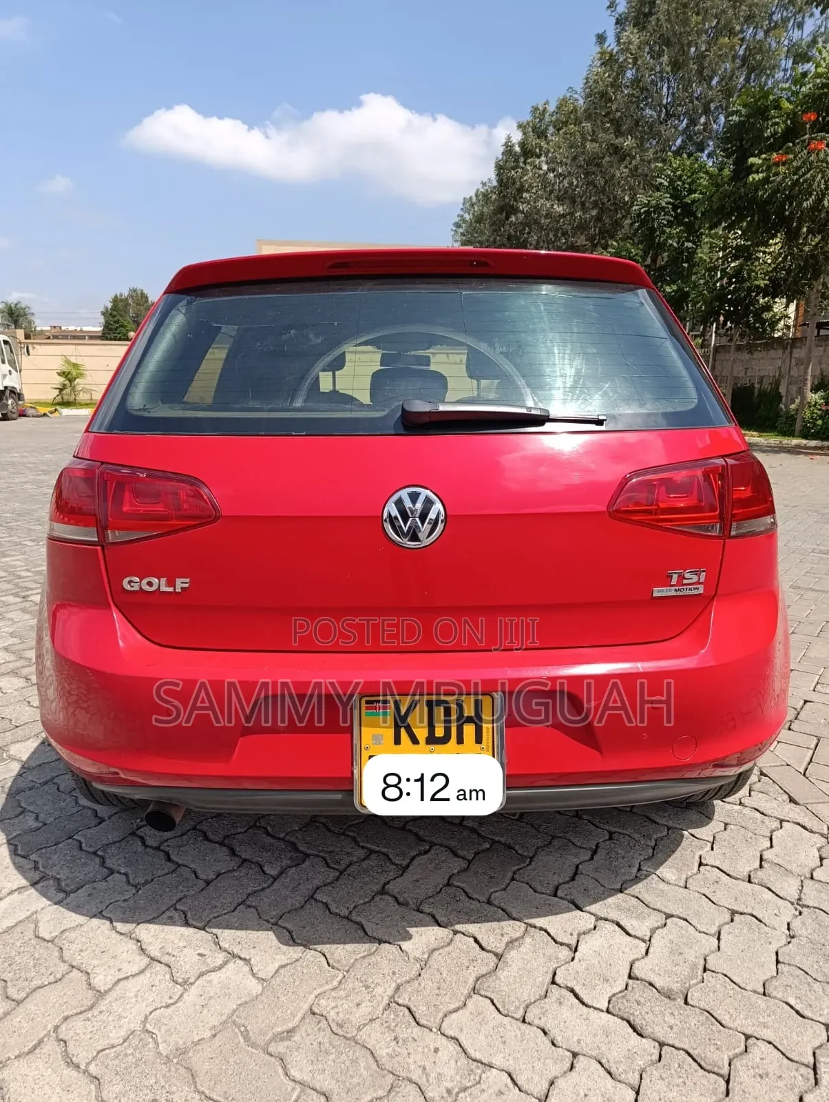 Volkswagen Golf 2015 Red