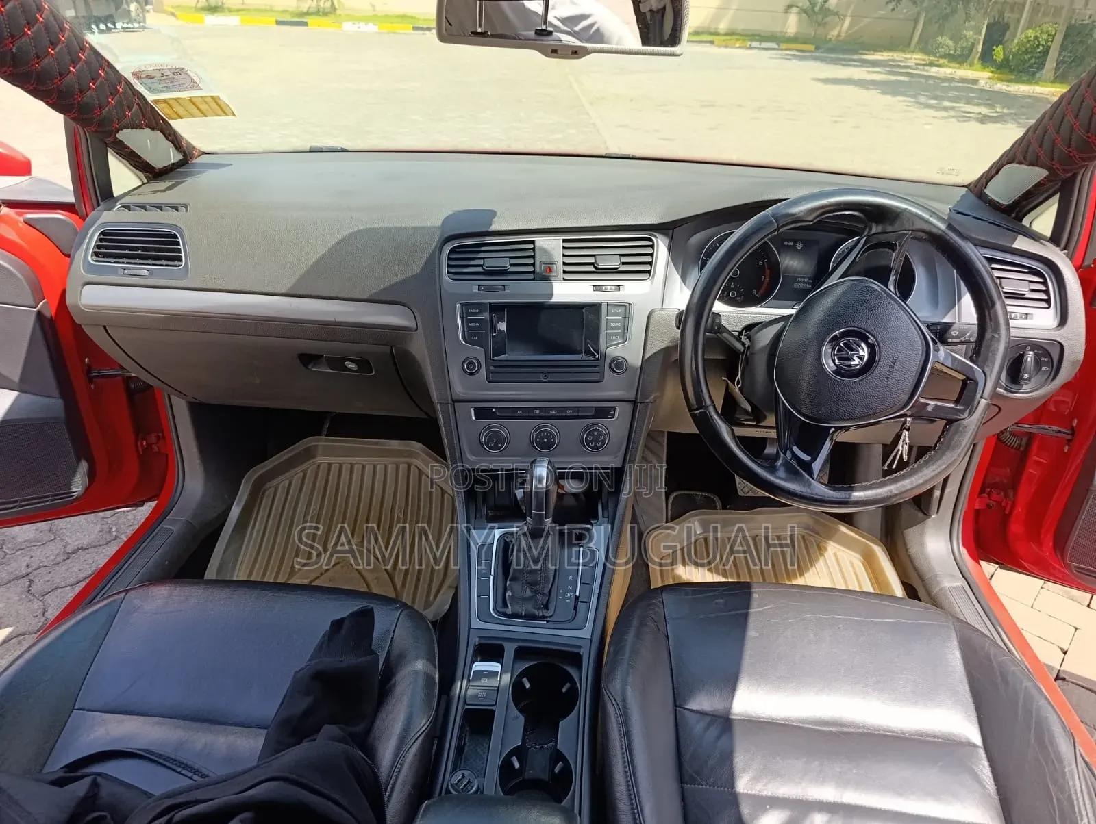 Volkswagen Golf 2015 Red