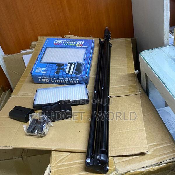 Portable 416 Led Camera Lighting Kit With Adjustable Support Stand