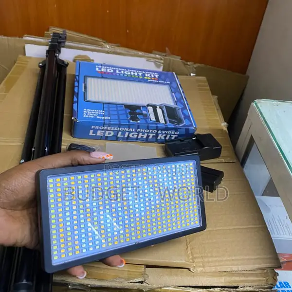 Multi-Purpose 416 Led Video and Photography Light With Stand