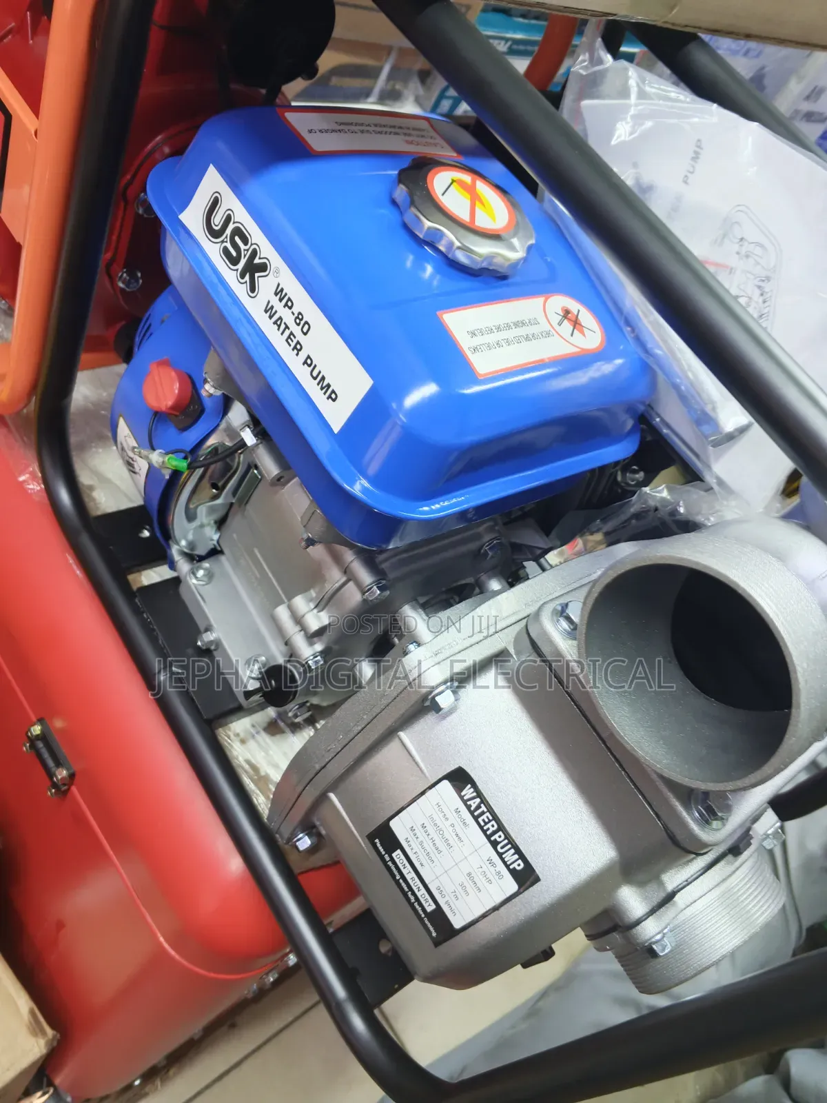 Usk 3 Inch Water Pump Machine