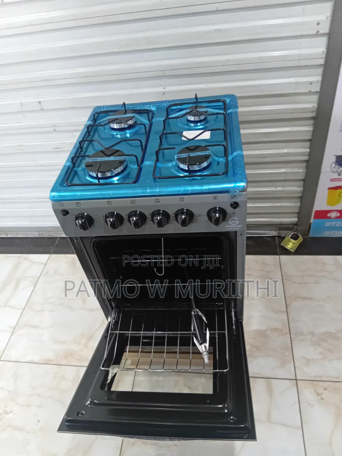 Full Gas Standing Cooker With Electric Oven