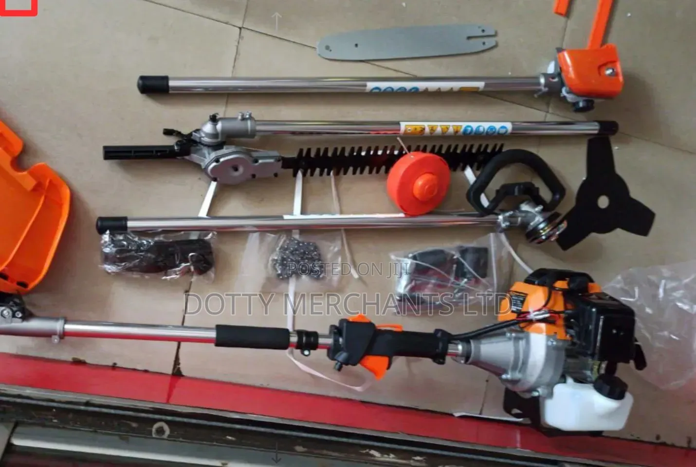 Bush Cutter 4 in 1-Hedge Trimmer and Pole Saw Blades