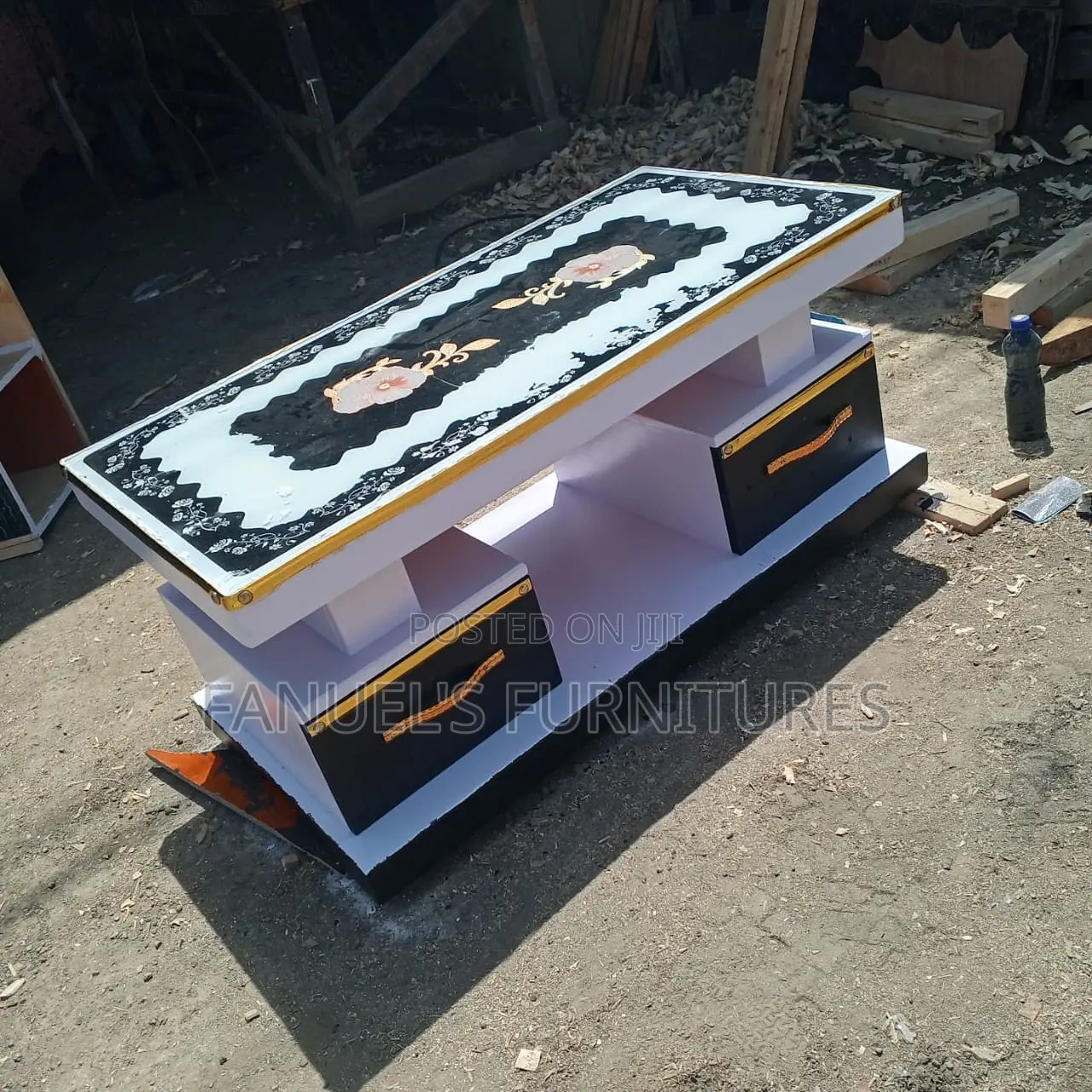 White Marble Coffee Table