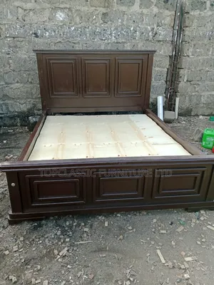 5x6 Panel Bed Chocolate