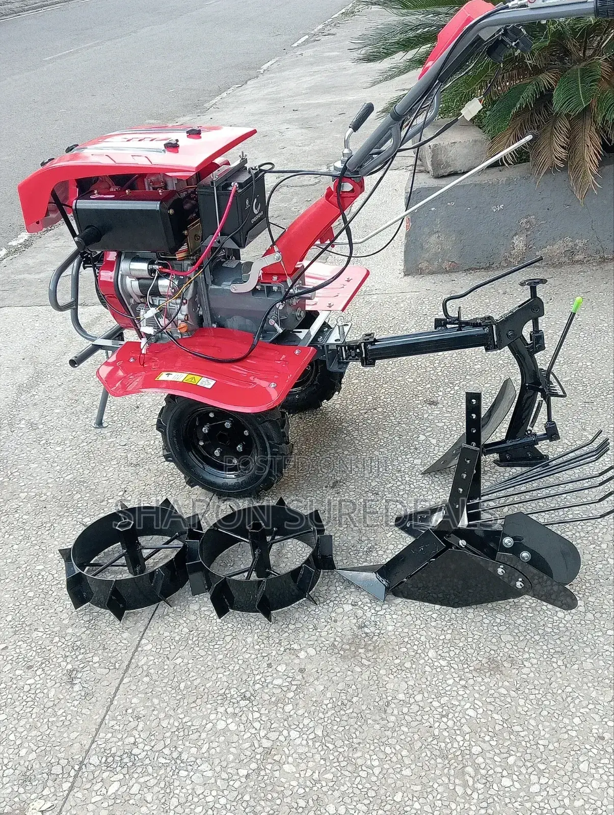 Jd Power Tiller/ 10hp Diesel Engine
