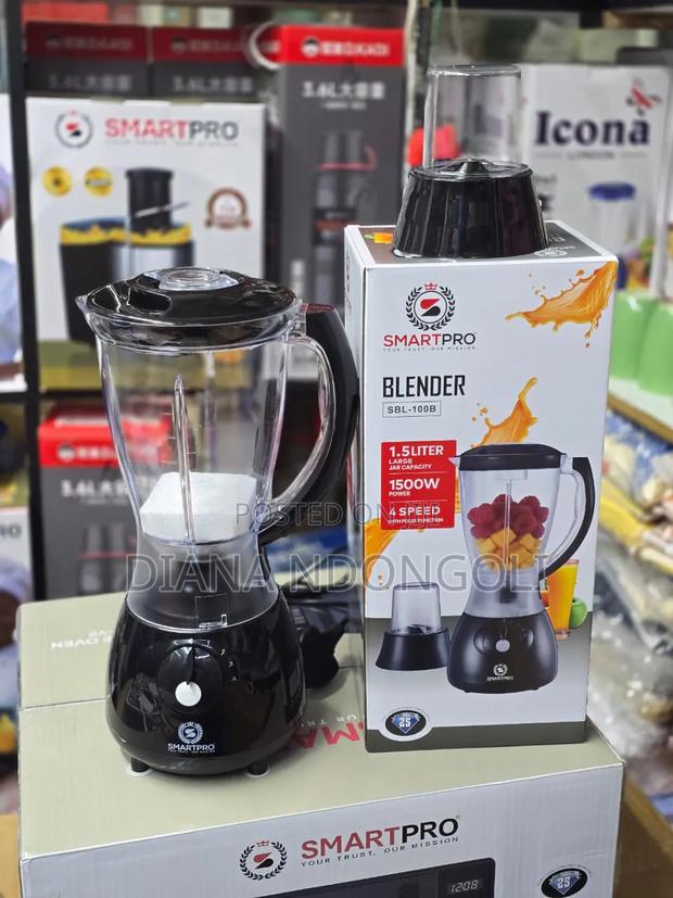*Smartpro 2 in 1 Blender *
*1500w Powerful Motor*