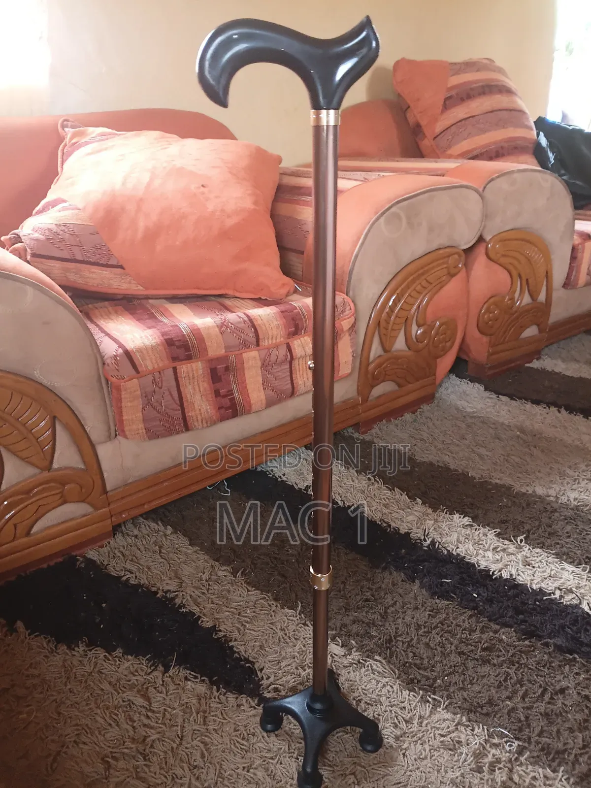 Heavy Duty 4-Leg Walking Support Cane