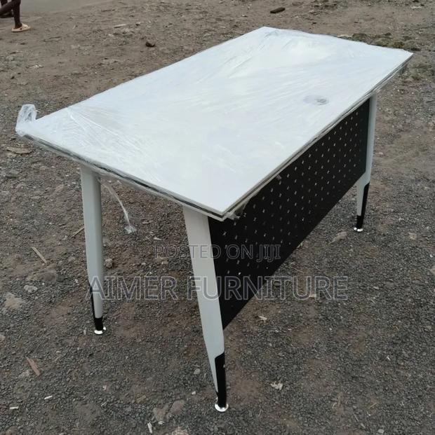 White/Black Office Folding Table