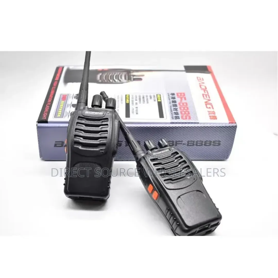 Baofeng 888s Rechargeable Two Way Radio Pair Original Baofeng Bf-888s