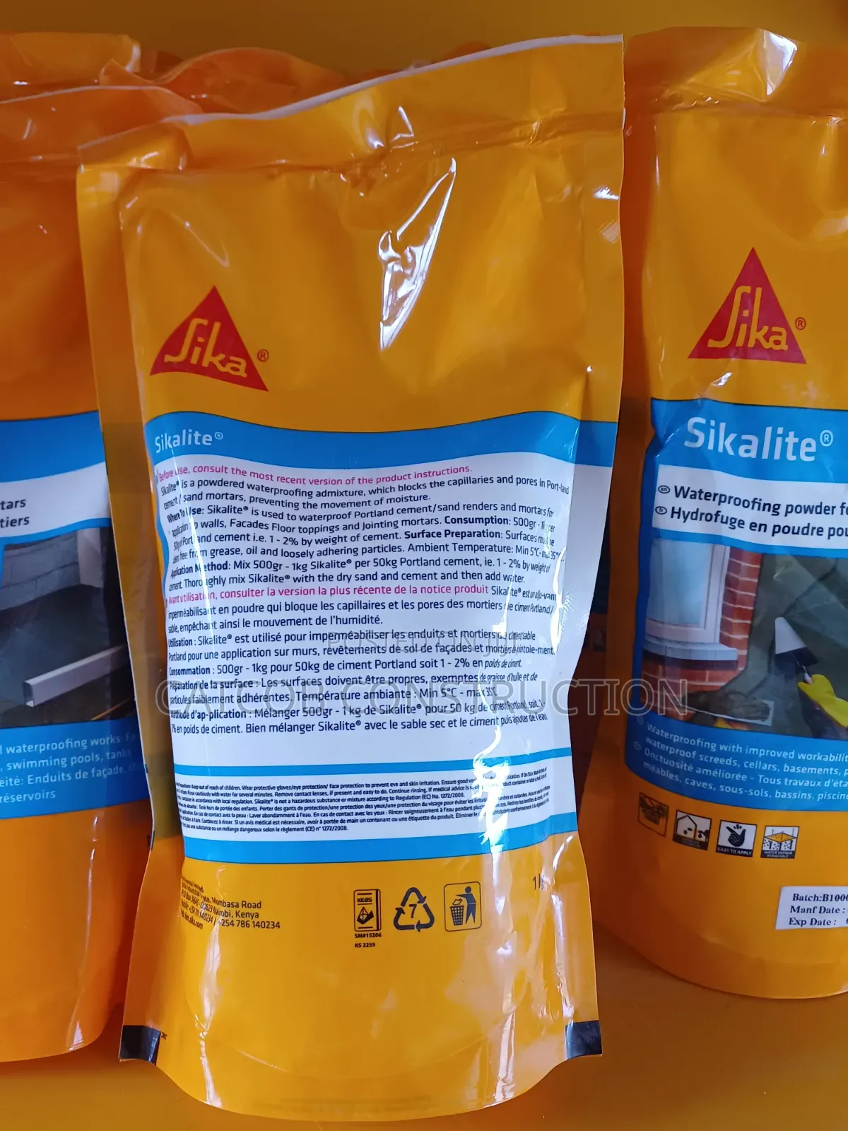 Waterproof Cement for Plaster