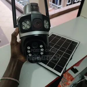 Dual-Lens 10x Zoom CCTV Camera Surveillance Camera