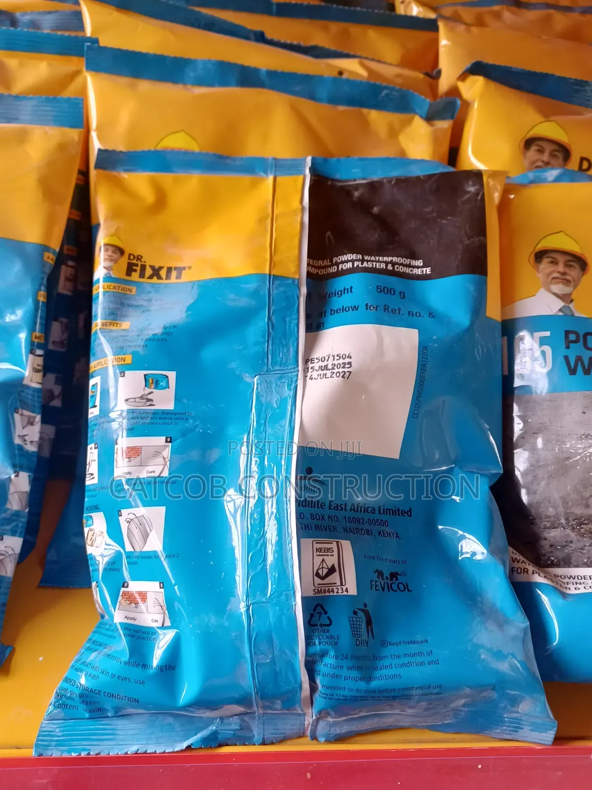 Dr. Fix It Waterproof Powder for Plaster