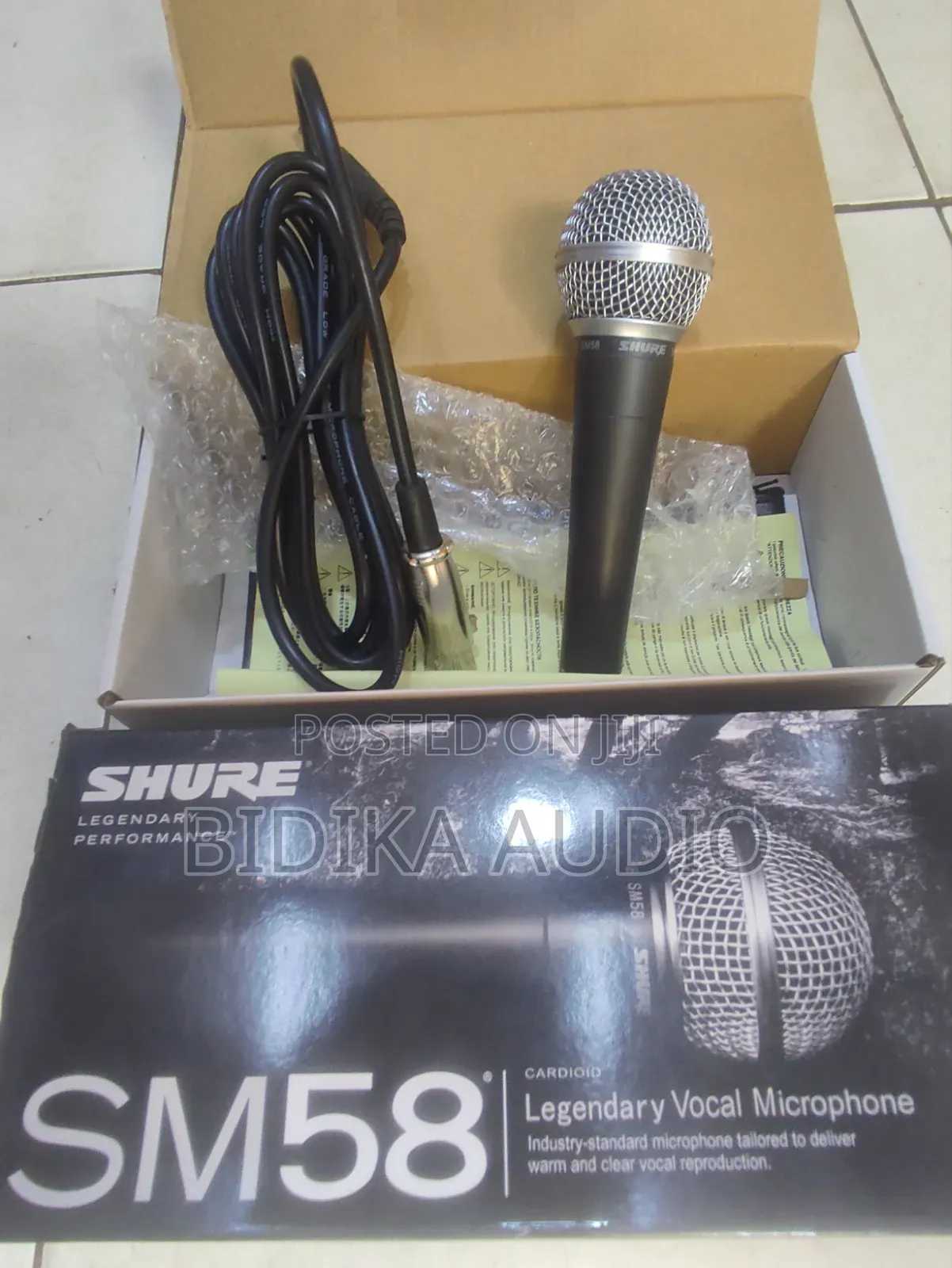 Shure Sm58 Legendary Vocal Microphone