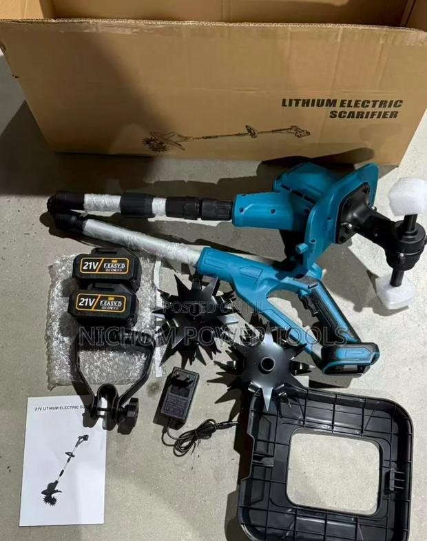 Cordless Tiller Machine/Rechargeable Tiller - thumbnail 2