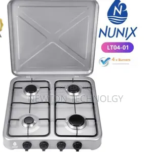 Nunix Full Gas 4 Burner Table Top Cooker