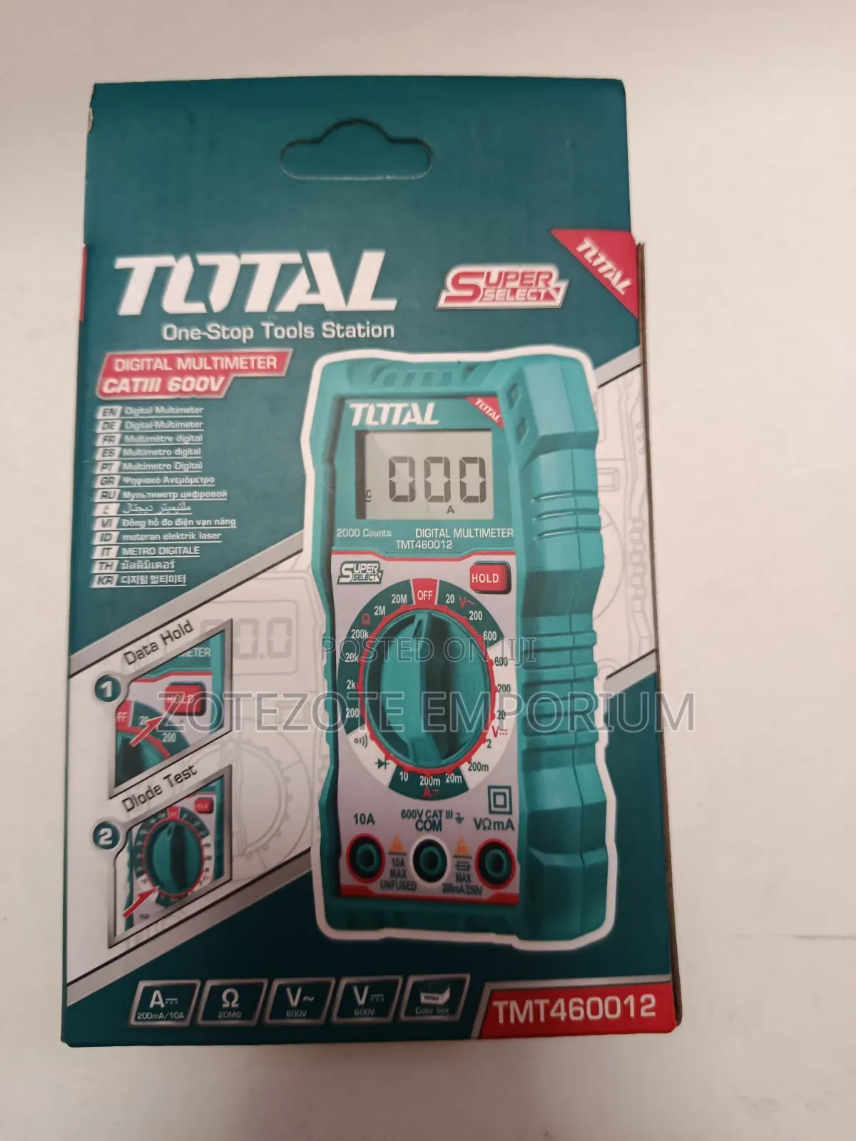 Total Digital Multimeter Tmt460012
