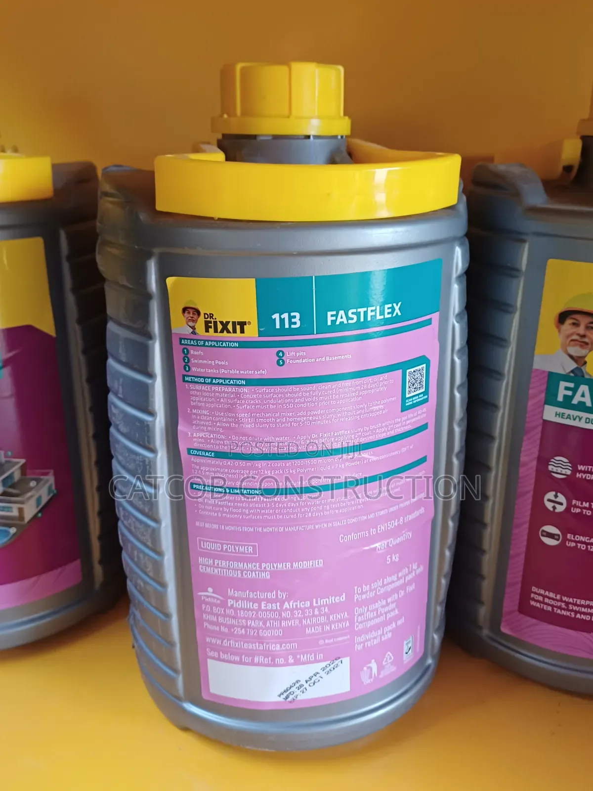Dr. Fix It Fastflex - Heavy Duty Cementitious Waterproofing Coating