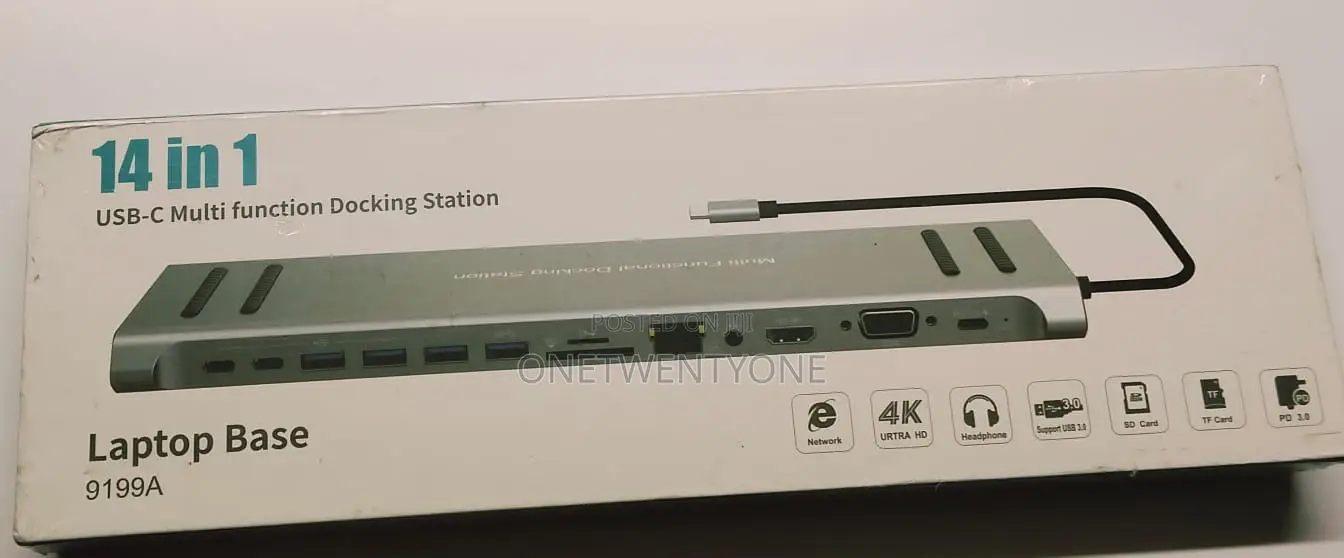 14-in-1 Usb-C Multi-Function Docking Station