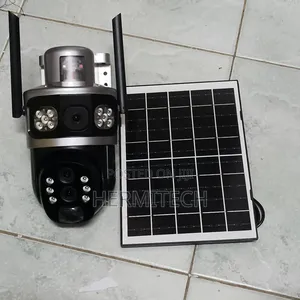 4g Dual Lens CCTV Surveillance Camera