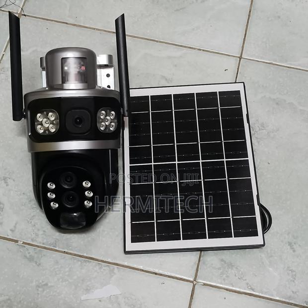 4g Dual Lens CCTV Surveillance Camera - thumbnail 2