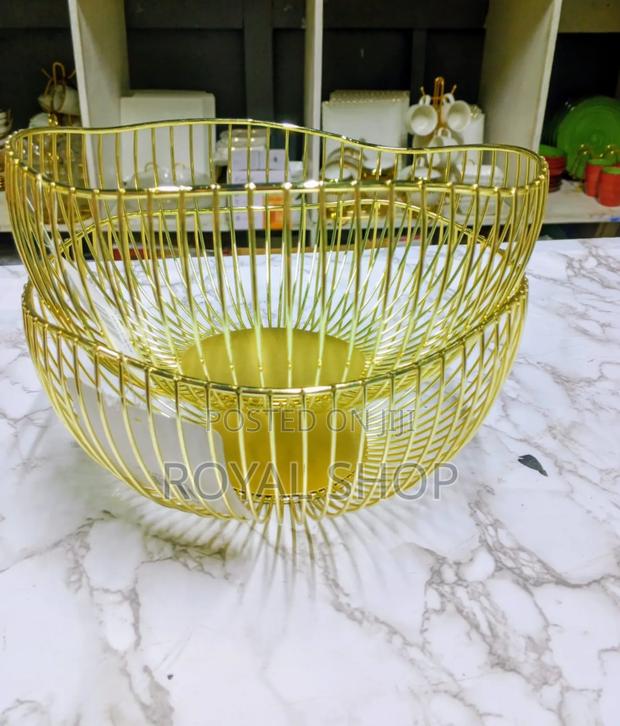 Double Gold Fruit Rack - main view