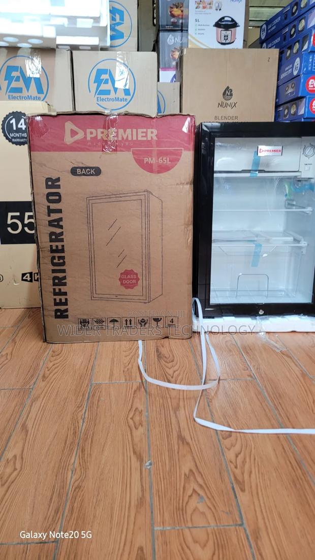 Premier Pm-65l Glass Door Refrigerator