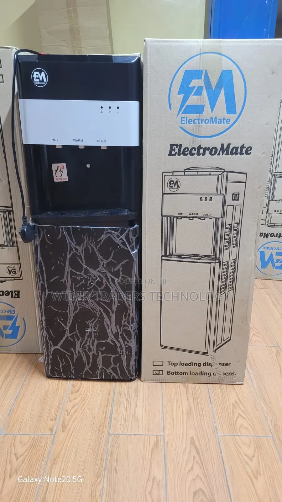 Electromate Bottom Load Water Dispenser - 3 Taps (Hot, Normal, Cold)