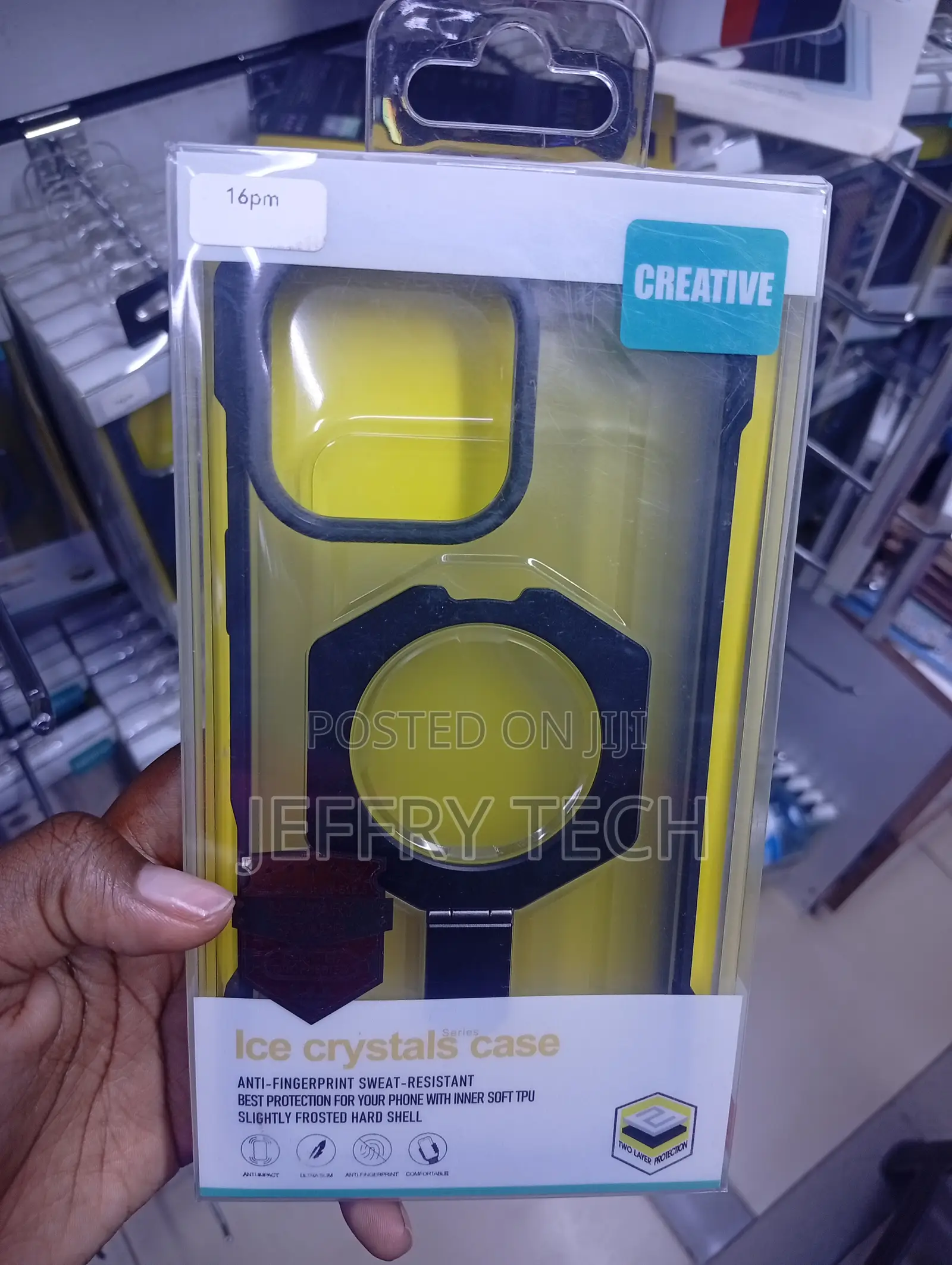 Creative Ice Crystals Case