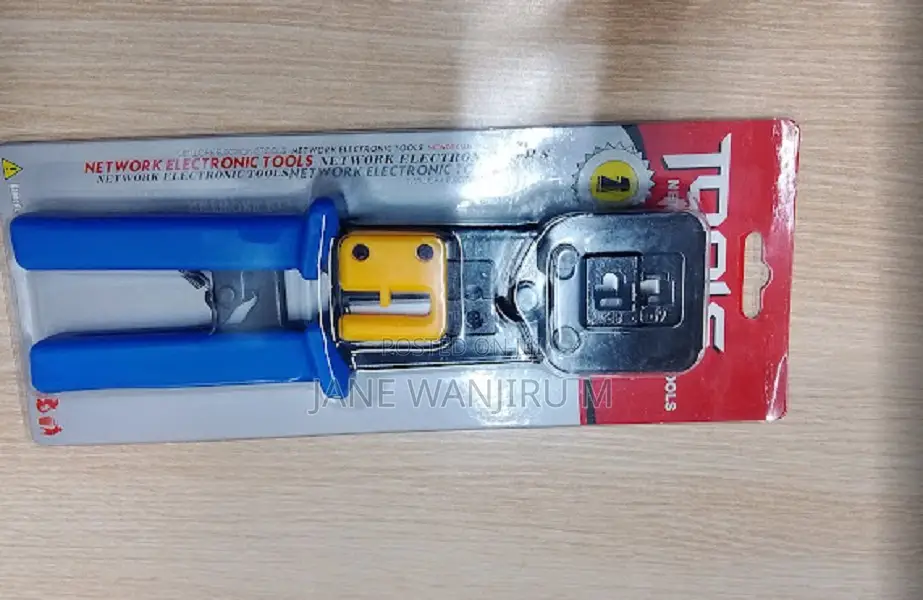 Cat6 Pass Through Crimping Pliers