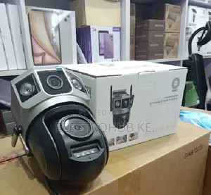 Ac Powerd V380pro Smart Dual Camera Outdoor Surveillance System