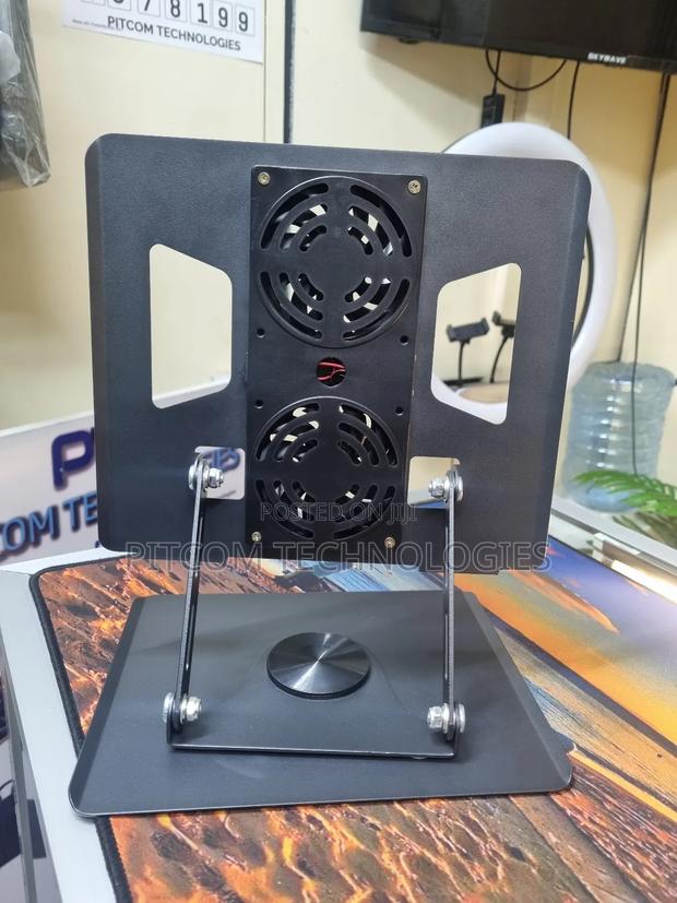 Rotating Laptop Stand With Cooling Fan - thumbnail 3