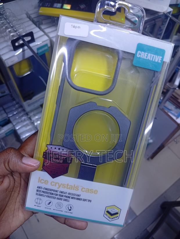 Creative Brand Ice Crystal Case Designed for an iPhone 16 Pro Max. - thumbnail 2