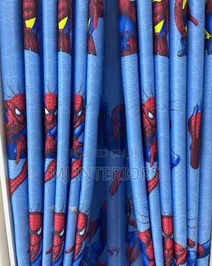 Animated World Cartoon Curtains