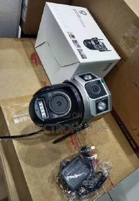 Ac Powered V380pro 2mp+2mp Outdoor CCTV Camera Night Vision