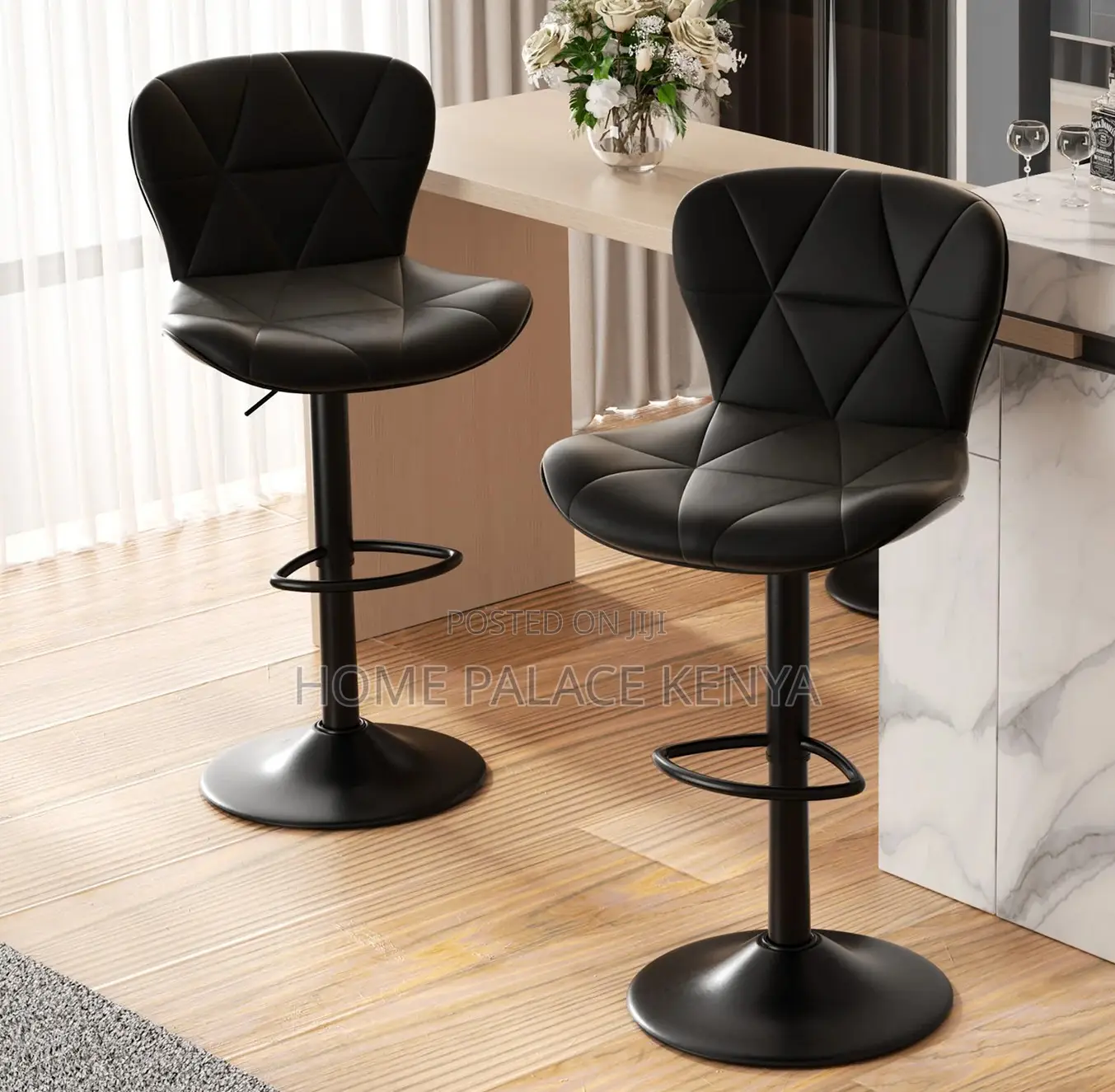 Bar Chair: Adjustable Kitchen Bar Stool With Gas Lift