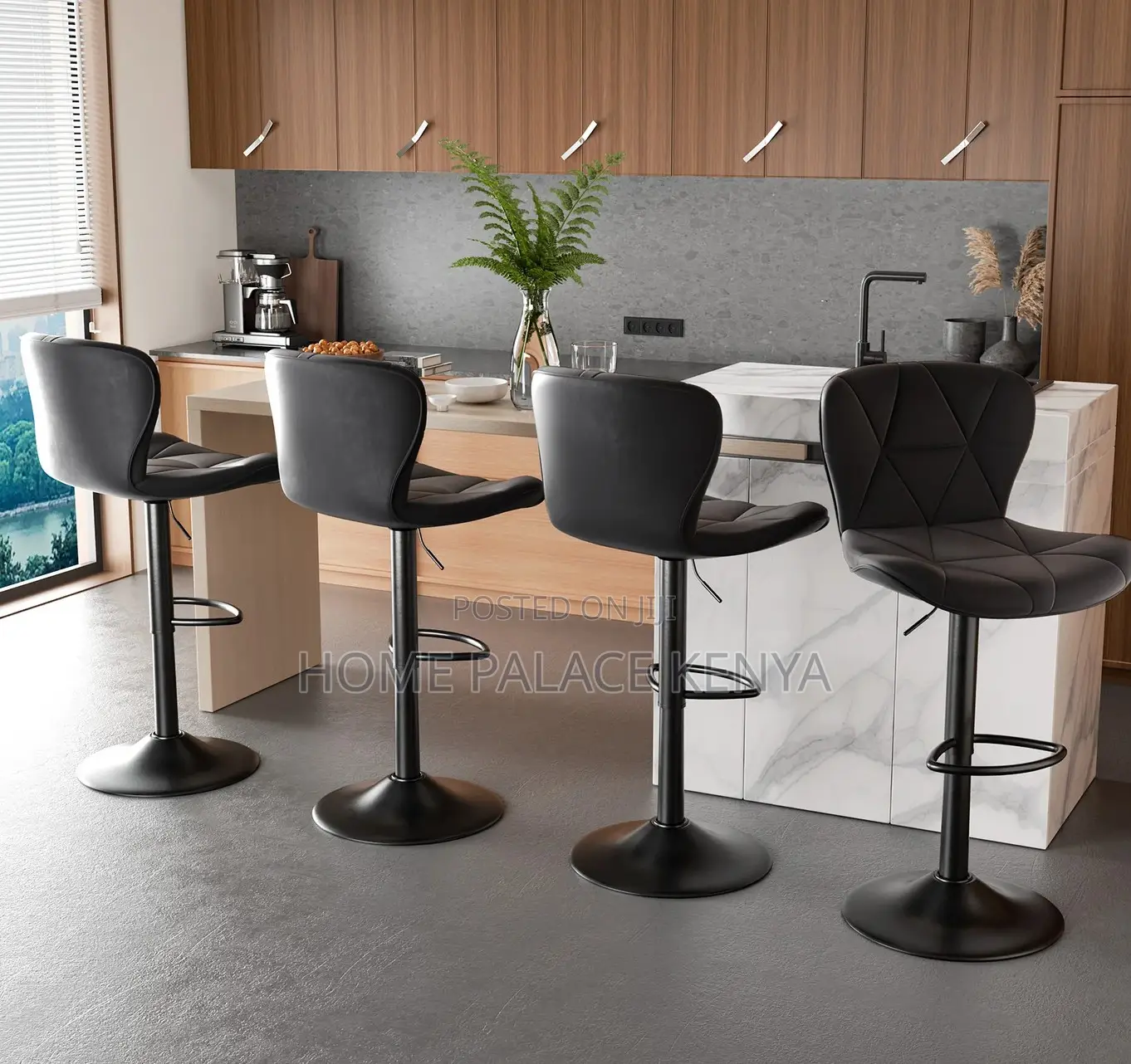 Bar Chair: Adjustable Kitchen Bar Stool With Gas Lift