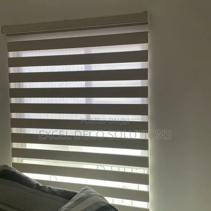 Zebra Roller Blinds – Stylish Light Control for Every Room