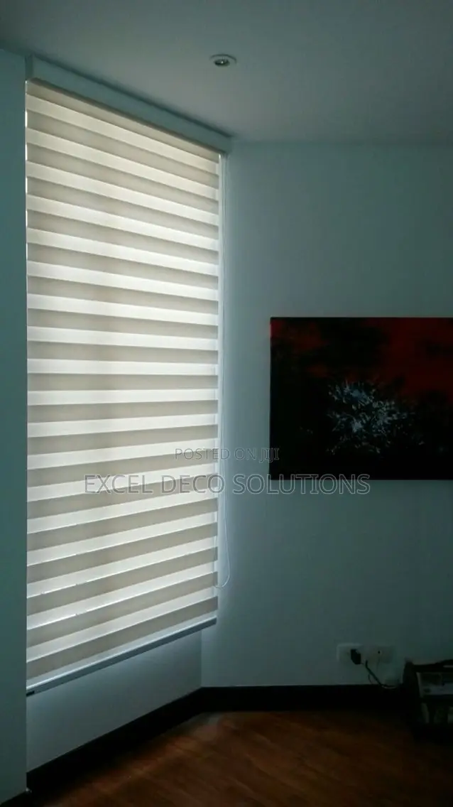 Zebra Roller Blinds for Comfortable Elegant Interiors