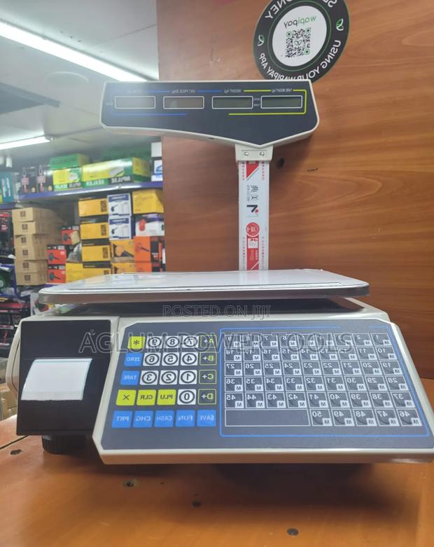 Bar Code Scale 50kgs With Receipt