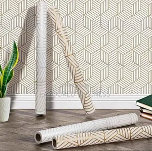 Heavy Duty Classy Modern Wall Paper Installation
