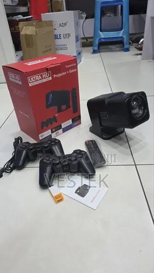 Hy320 Ultra Hd Android Wifi Projector With Retro Gaming Console