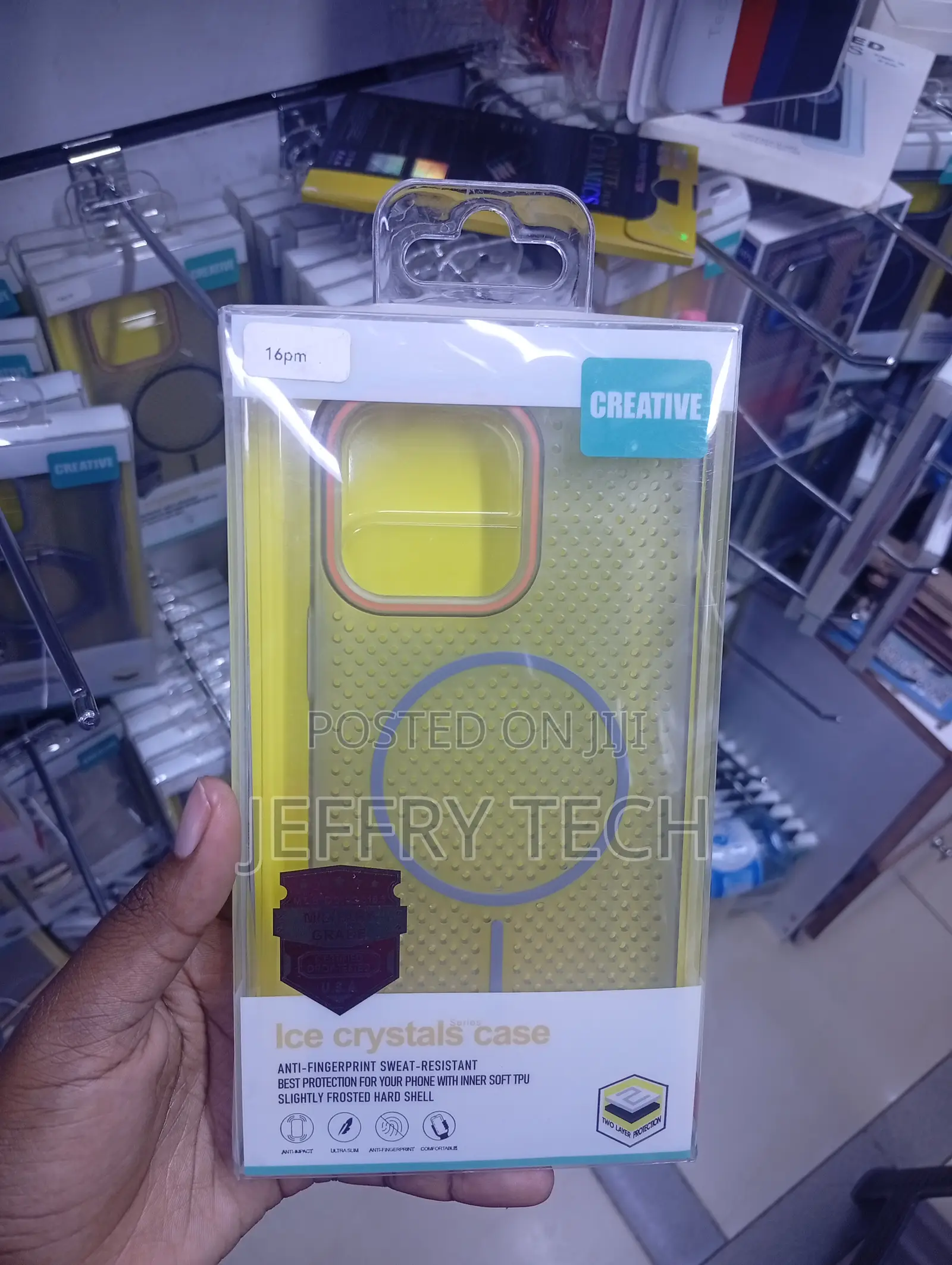 iPhone 16 Pro Max Semi-Transparent,Phone Case